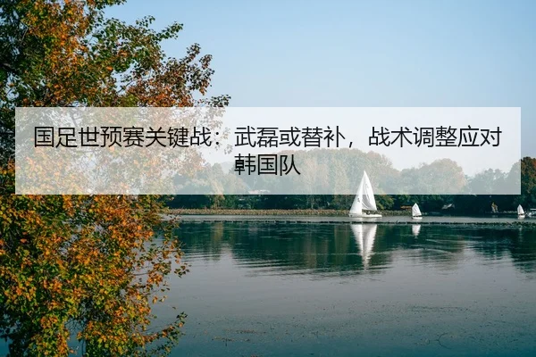 国足世预赛关键战：武磊或替补，战术调整应对韩国队